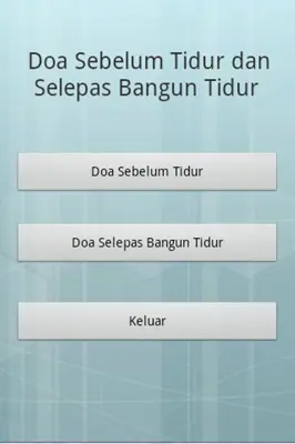 Doa Tidur android App screenshot 1