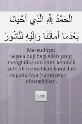 Doa Tidur android App screenshot 2