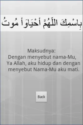 Doa Tidur android App screenshot 3